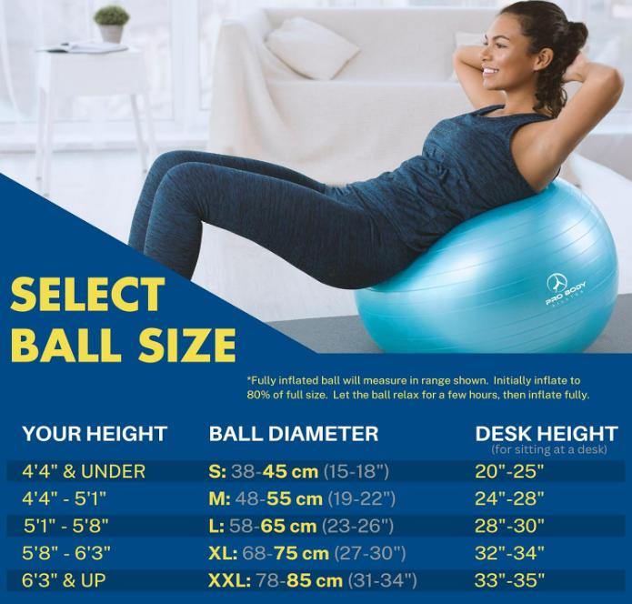 fitness exercise ball